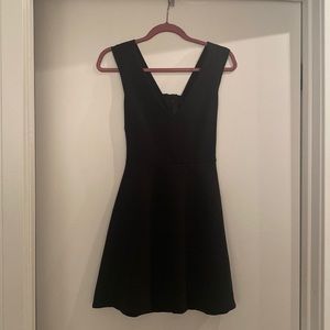 Zara Black Skater Dress XS